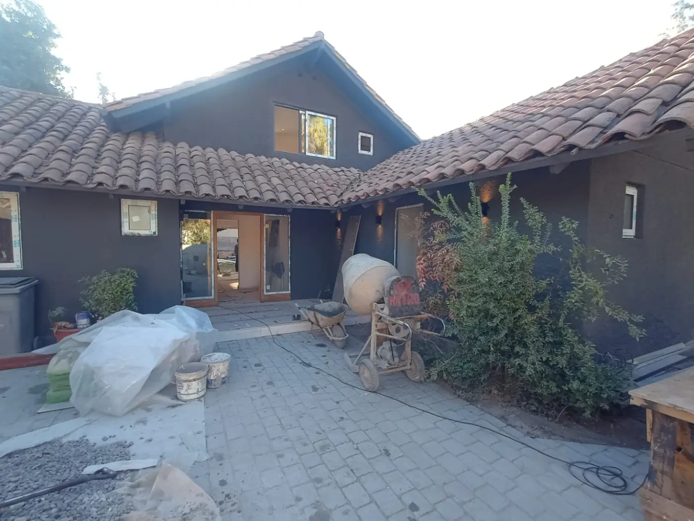 Proyecto Lo Barnechea, foto 11: Iluminación exterior y fachada
