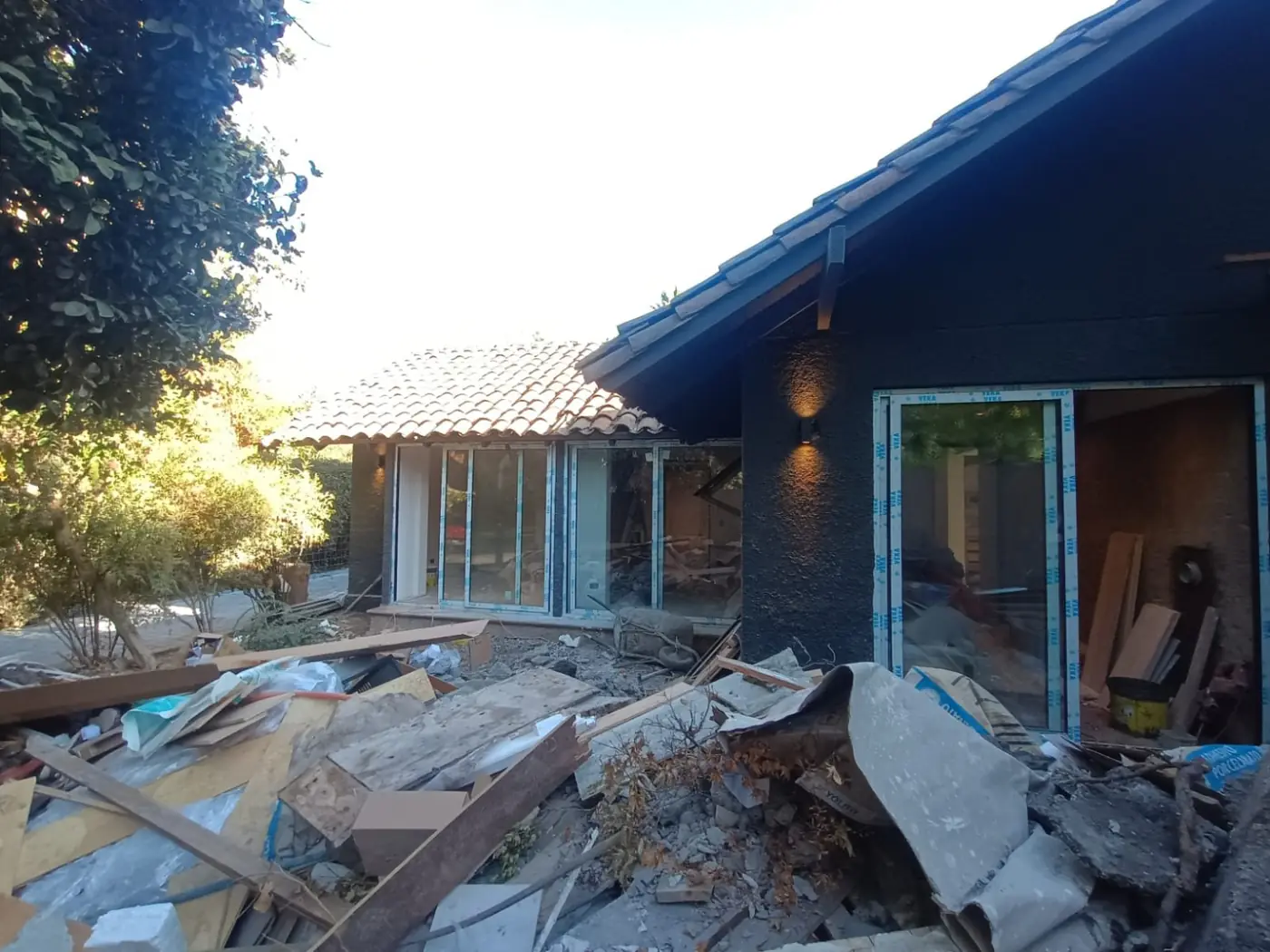 Proyecto Lo Barnechea, foto 13: Iluminación exterior y fachada