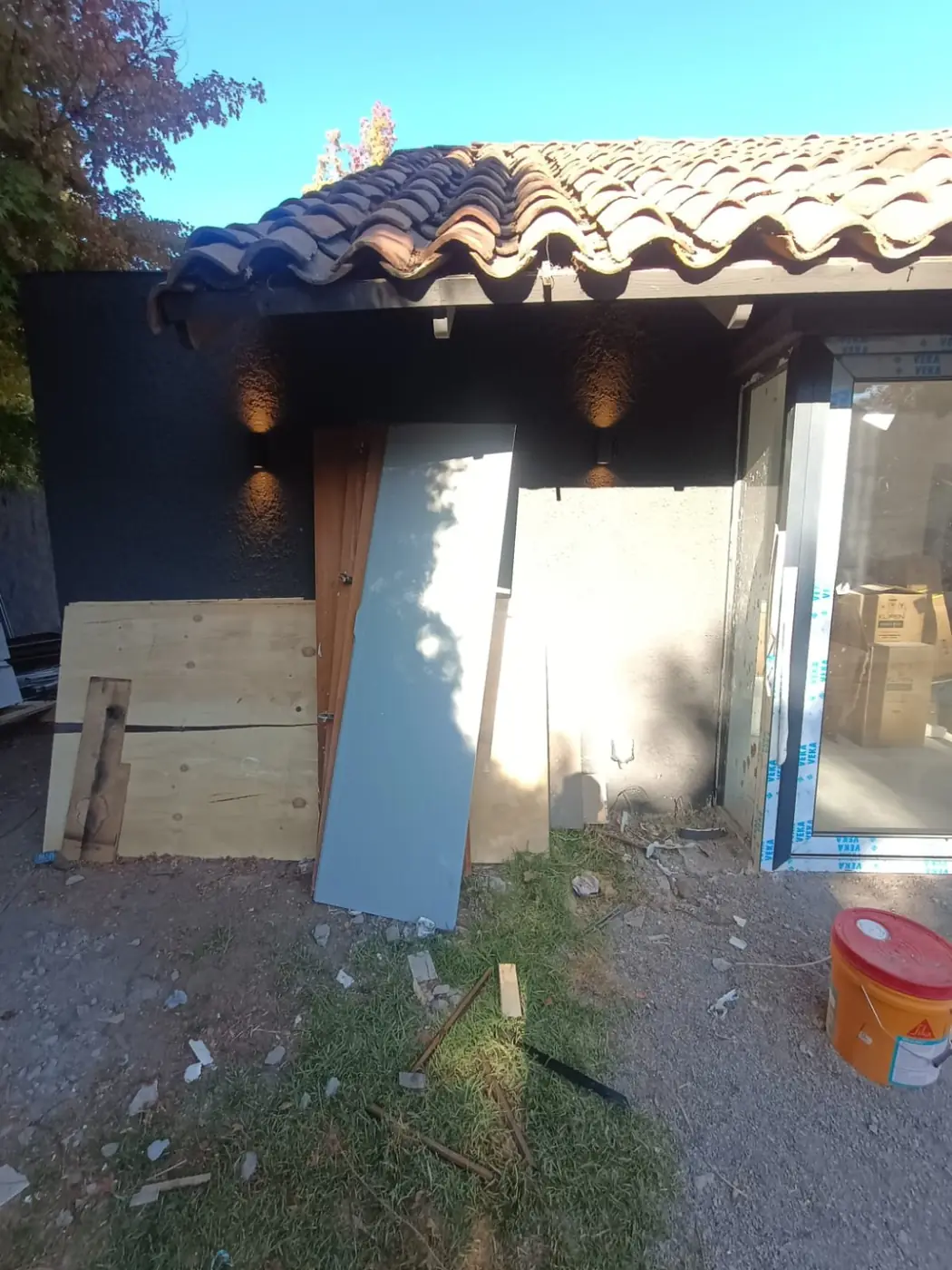 Proyecto Lo Barnechea, foto 15: Iluminación exterior y fachada