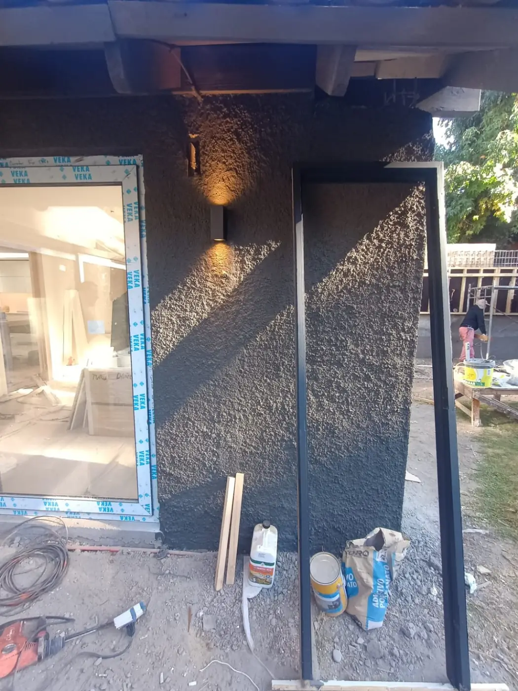 Proyecto Lo Barnechea, foto 19: Avance de iluminación interior