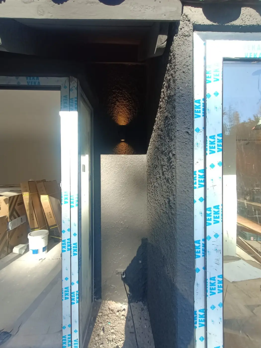Proyecto Lo Barnechea, foto 20: Avance de iluminación interior