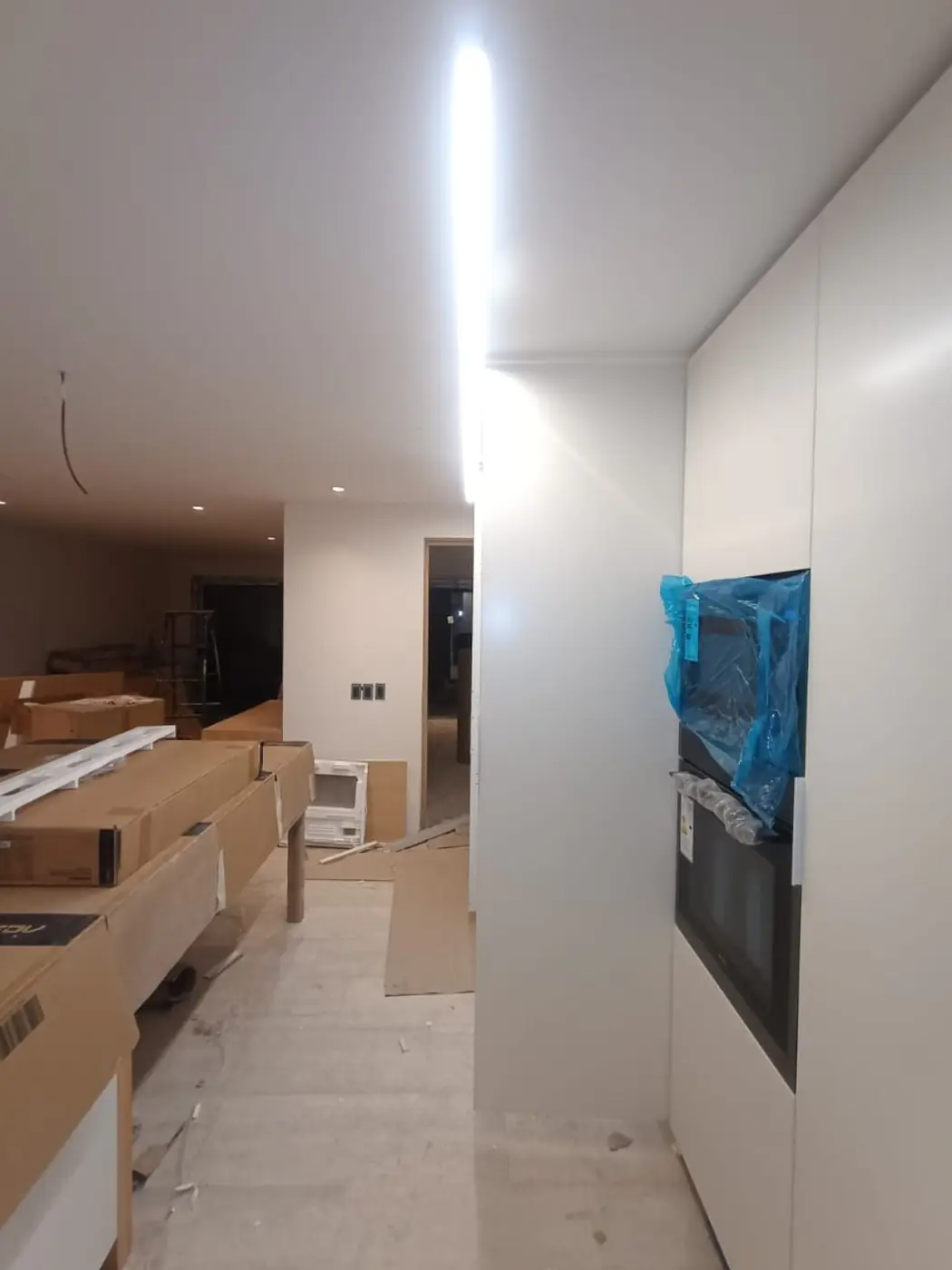 Proyecto Lo Barnechea, foto 27: Terminaciones eléctricas interiores
