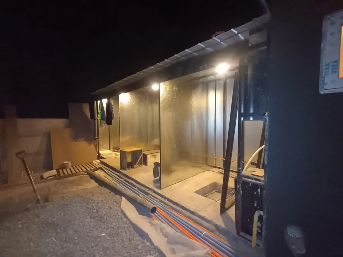 Proyecto Lo Barnechea, foto 29: Iluminación exterior y fachada
