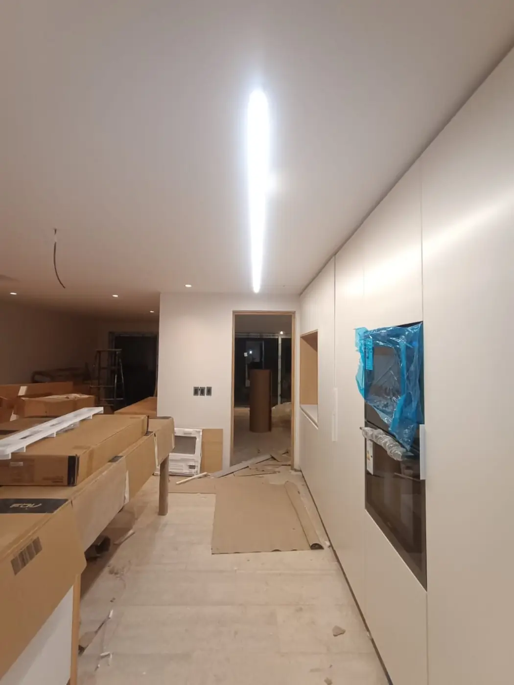 Proyecto Lo Barnechea, foto 30: Iluminación interior y enchufes