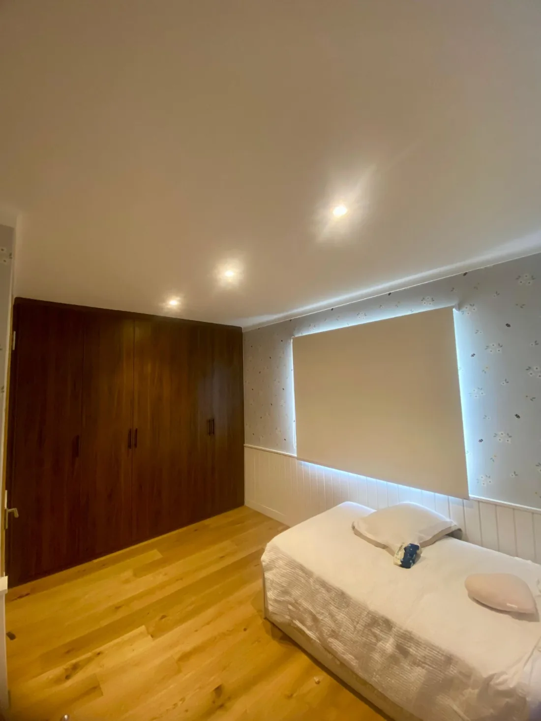 Proyecto Providencia, foto 18: Dormitorio con downlights empotrados